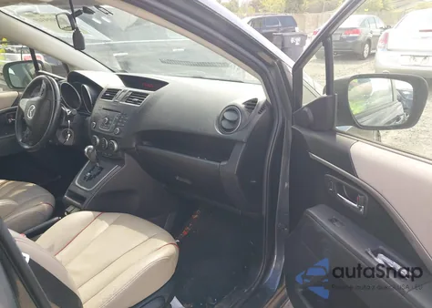 2012 Mazda Mazda5 Grand Touring из США, поврежденный, VIN JM1CW2DL7C0142359